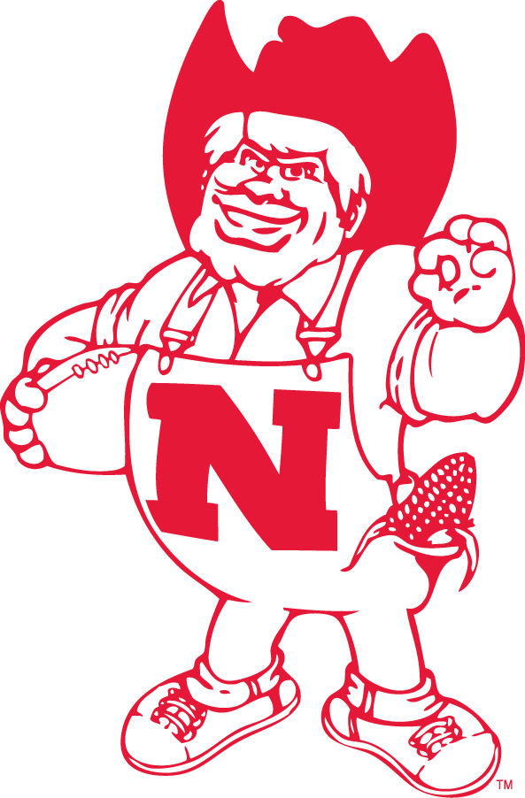 Nebraska Cornhuskers 1974-1991 Mascot Logo iron on transfers for T-shirts